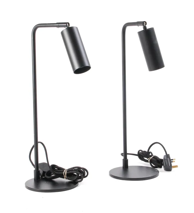 Niclas Hoflin for RUBN. Pair of table lamps, model Lektor Table (2)