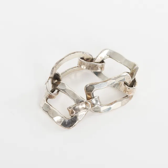 JACOB HULL. Armband, silver, Danmark, 1900-talets andra hälft.