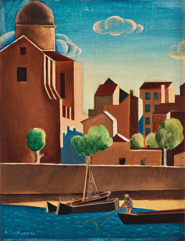 Axel Olson, Från Arno, Florens.