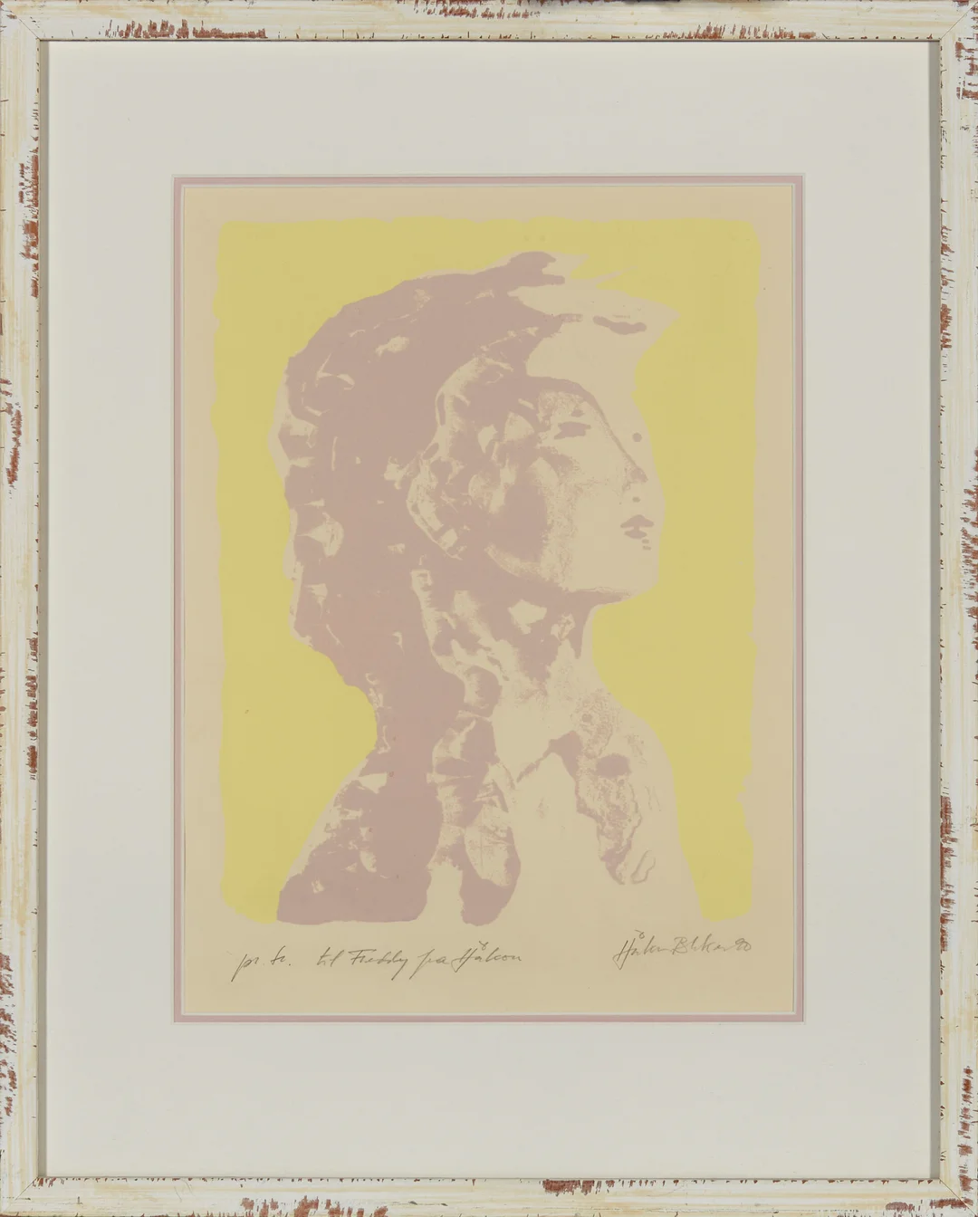 Bleken, Håkon — "Thea" 1990 — Kunst/Grafikk — Blomqvist