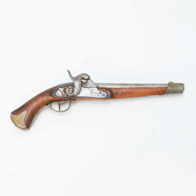 SLAGLÅSPISTOL, m/1820-57.