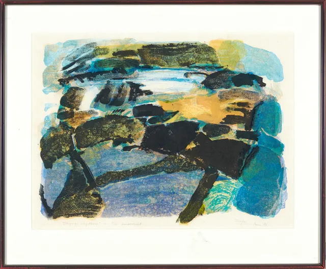 Nesjar, Carl — "Kystbilde" 1983