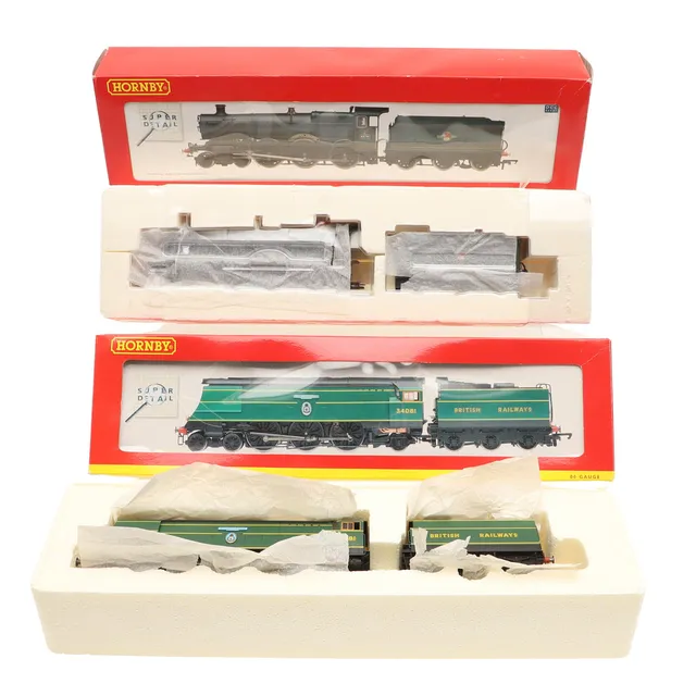 HORNBY BOXED LOCOMOTIVES.