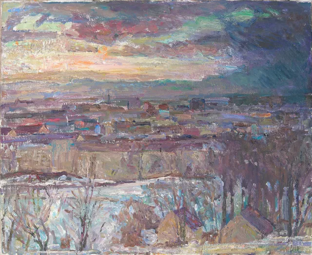 Dietrichson, Gunnar — "Oslo i solnedgang"