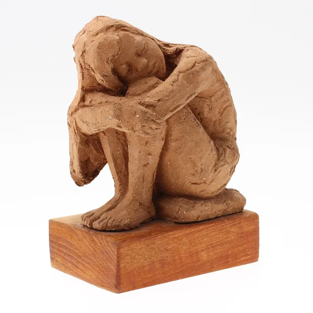 TORSTEN FRIDH. Skulptur, terrakotta, signerad och numrerad 44/65.