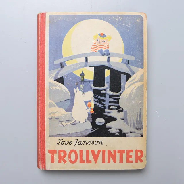TOVE JANSSON. Trollvinter. Första upplagan, Schildts förlag, Helsingfors 1957.