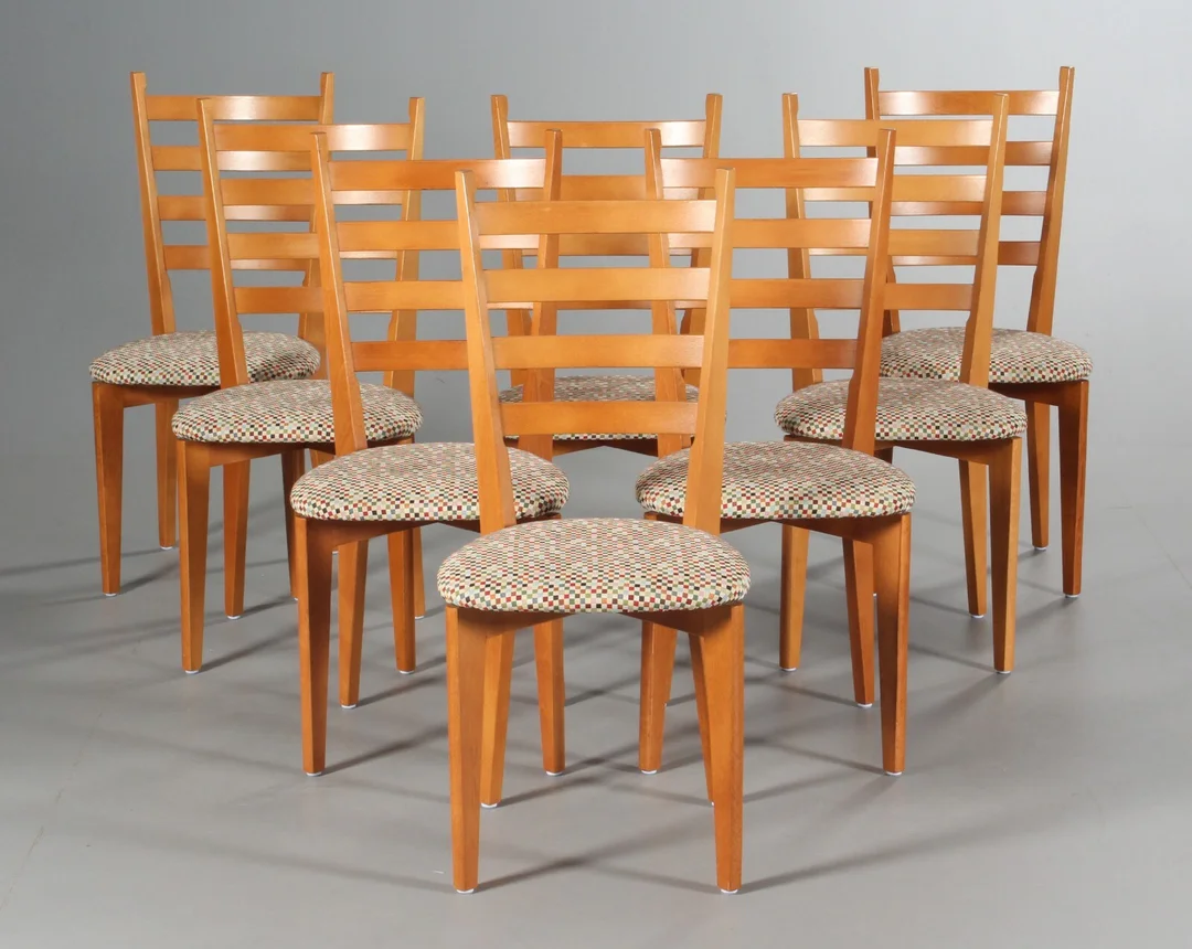 Skovby Møbelfabrik. Sæt på otte stole (8) — Furniture/Chairs — Lauritz