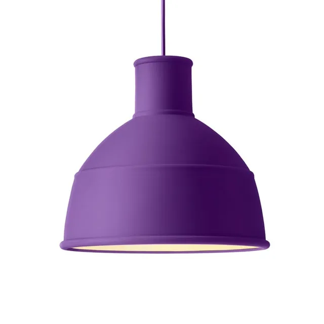Form Us With Love for Muuto. Tre pendler model 'Unfold', lilla (3)
