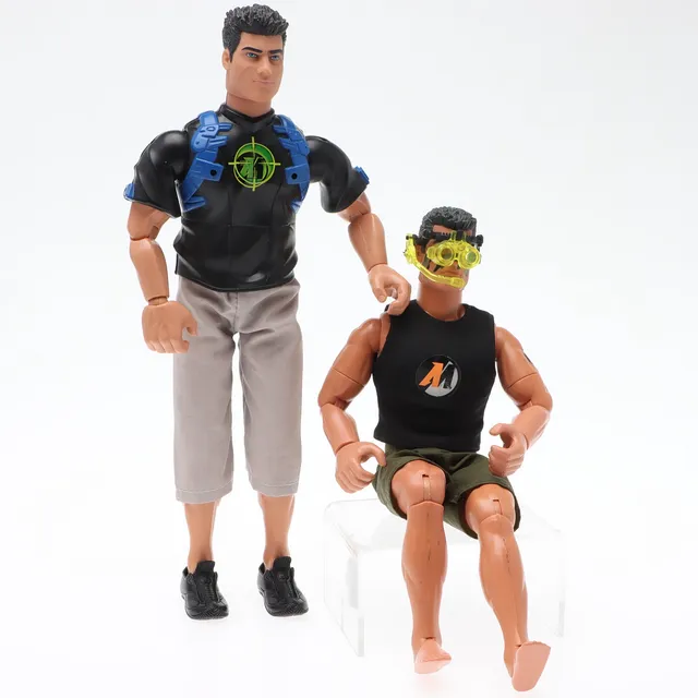 ACTIONMAN, 2 st, HASBRO, Kina, 1900-/2000-tal.