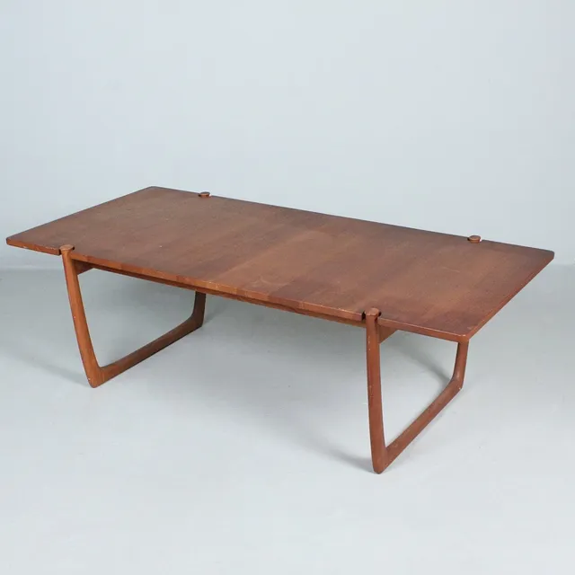PETER HVIDT & ORLA MØLGAARD NIELSEN für FRANCE & SØN. Couchtisch / Coffee Table aus Teakholz, Dänemark, 1960er Jahre.