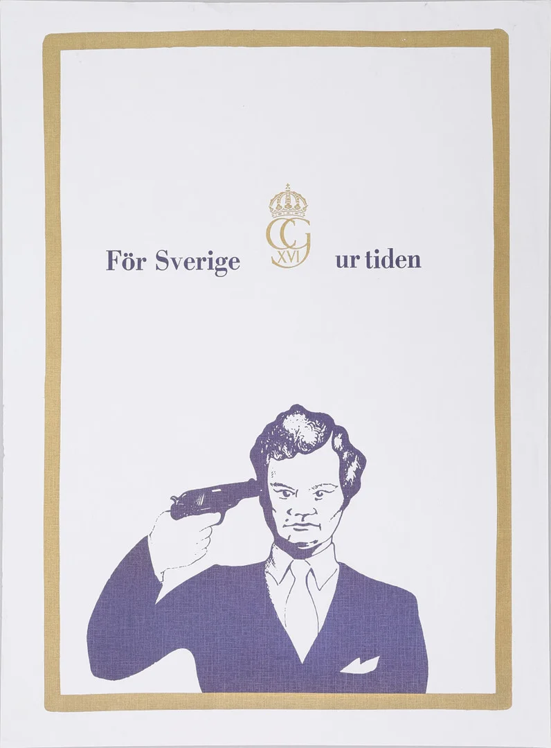 LARS HILLERSBERG. "FÖR SVERIGE UR TIDEN", 1974. — Engravings & Prints — Crafoord Auktioner Lund