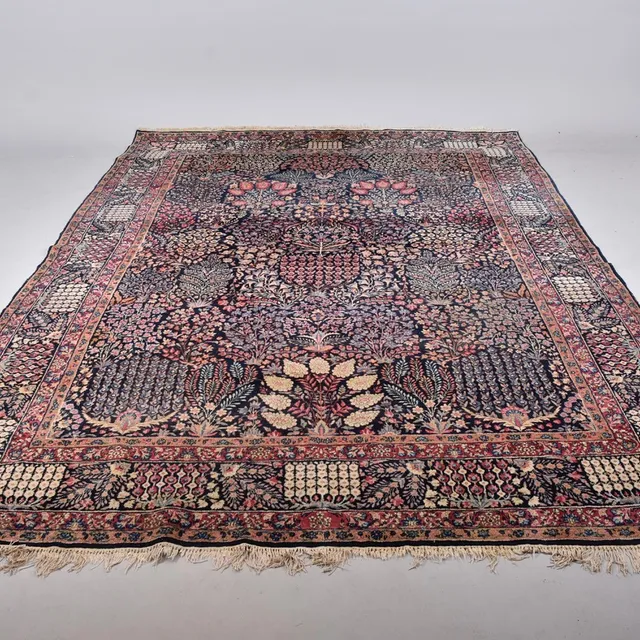 MATTA, handknuten, Kirman, 360x269 cm.