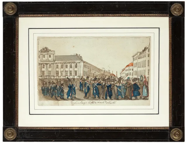 Fritz von Dardel, tillskriven, "Söndags Afton den 25 Marts".