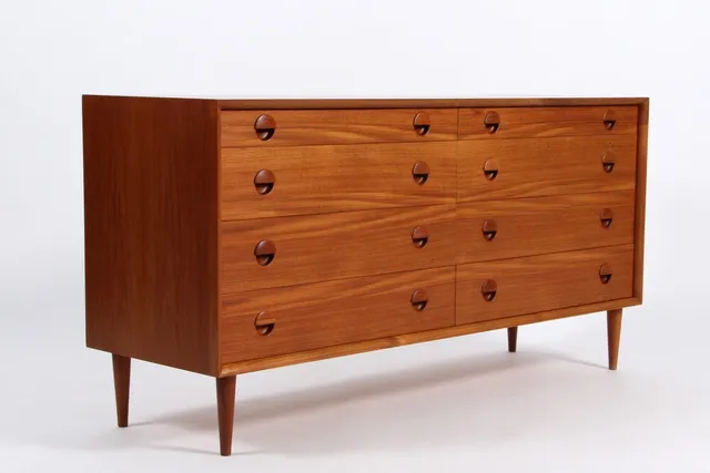 Grete Jalk. Double chest of drawers, teak, Sibast