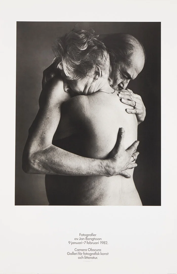 JAN BENGTSSON. Utställningsaffisch, Camera Obscura. — Photography — Stockholms Auktionsverk Magasin 5