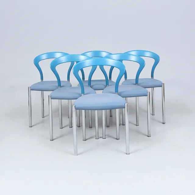 HARTMUT LOHMEYER. Stolar, 6 st, KUSCH & CO. - Lotus modell.