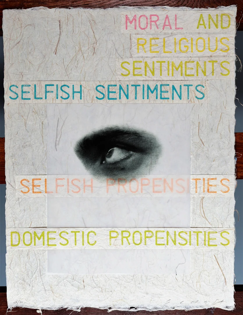 JAUME PLENSA. "Domestic Propensities" II ("Moral and religious sentiments"). — Engravings & Prints — Balclis