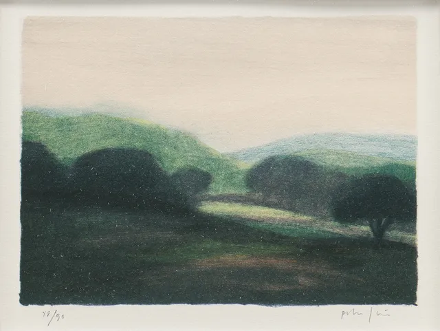 PETER FRIE. Landskap.