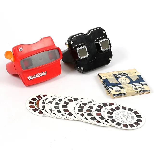 VIEW MASTER och BILDSKIVOR, plast och papper, 1900-talets andra hälft.