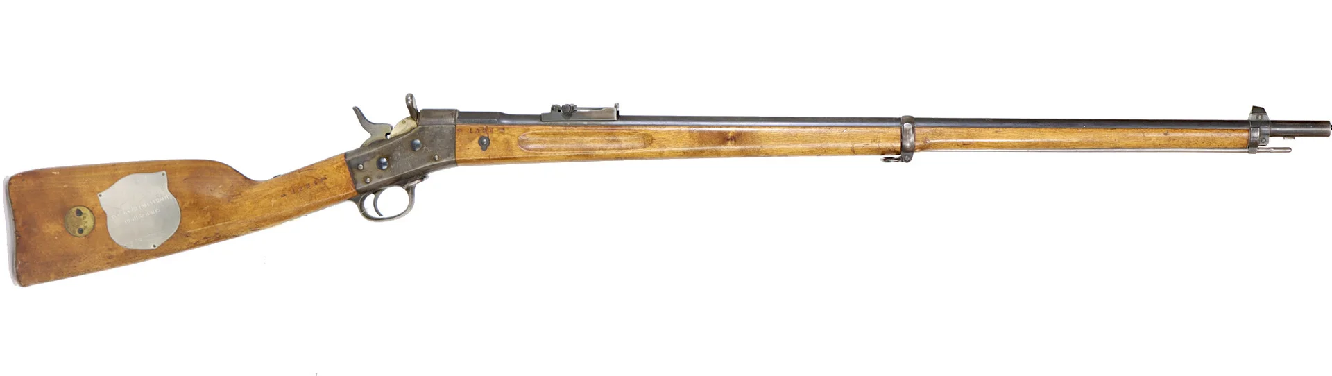 GEVÄR, Rollingblock, fabrikat Carl Gustav, modell 1889, kaliber 8x58RD, tillv.nr 17732, se-nr begagnad. — Military weapons — Walter Borg