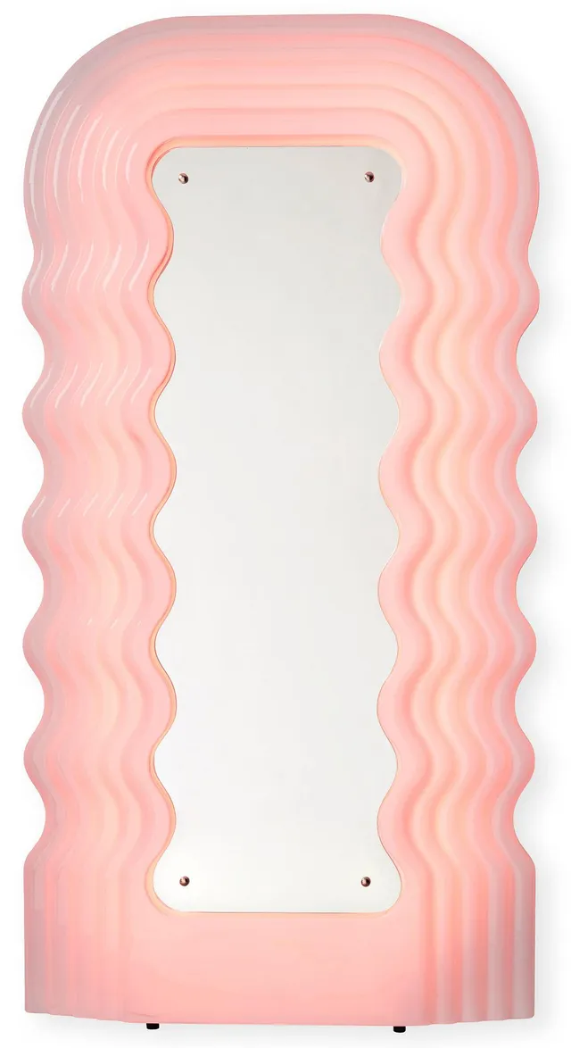 Ettore Sottsass, spegel, "Ultrafragola", Poltronova, Italien, 2000-tal.