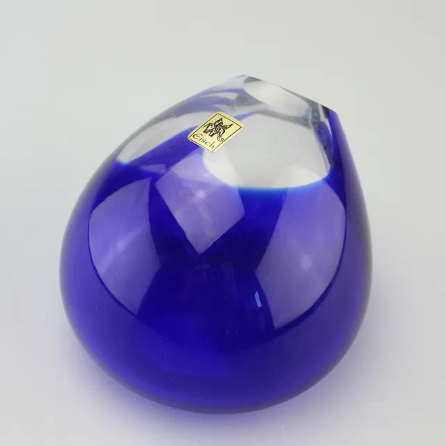 ERWIN EISCH DESIGNER GLAS VASE.