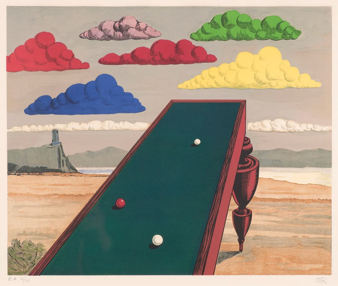 Ray, Man — "La Fortune II" 1973 — Kunst/Grafikk — Blomqvist