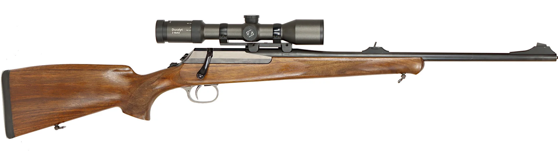 KULGEVÄR, Repeter, fabrikat Merkel, modell KR1, kaliber 6,5x55, tillv.nr 1-05810, se-nr SE2304563. — Rifles — Walter Borg