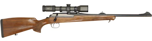 KULGEVÄR, Repeter, fabrikat Merkel, modell KR1, kaliber 6,5x55, tillv.nr 1-05810, se-nr SE2304563.