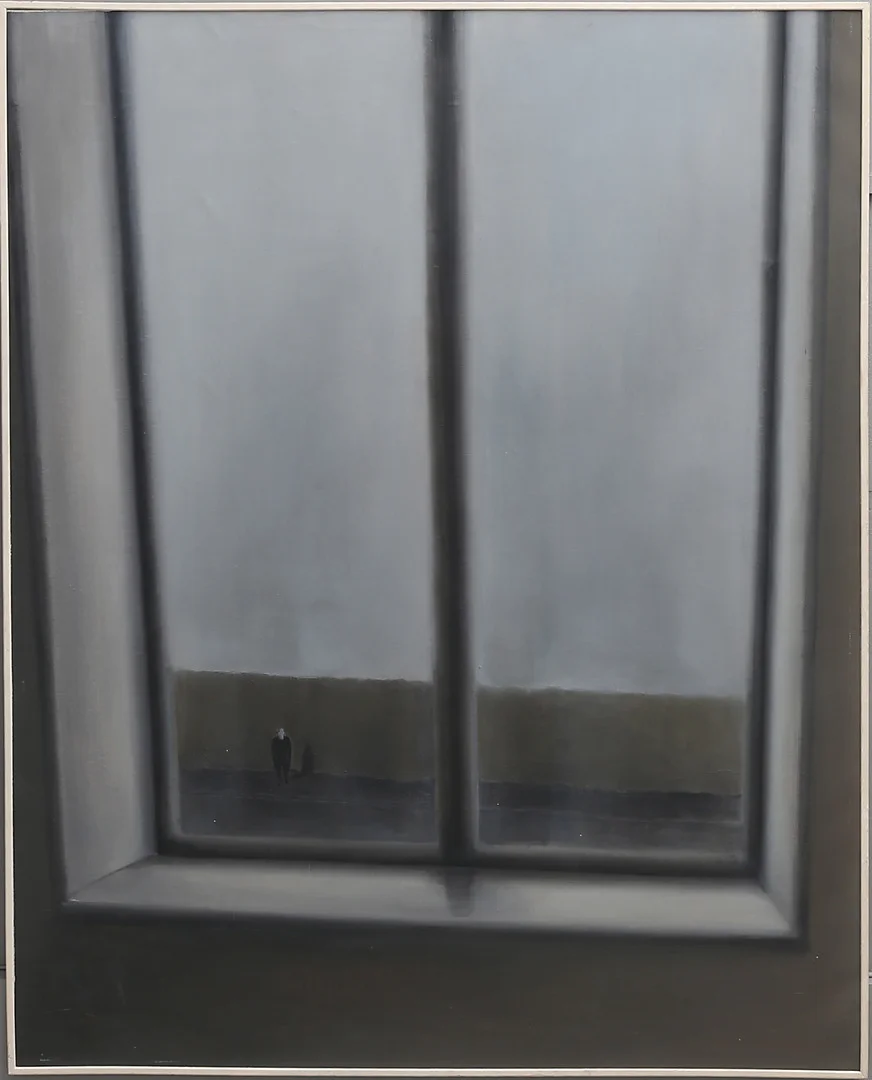 PETER TILLBERG. "TITTA UT PÅ GATAN", 1969. — Paintings — Crafoord Auktioner Lund