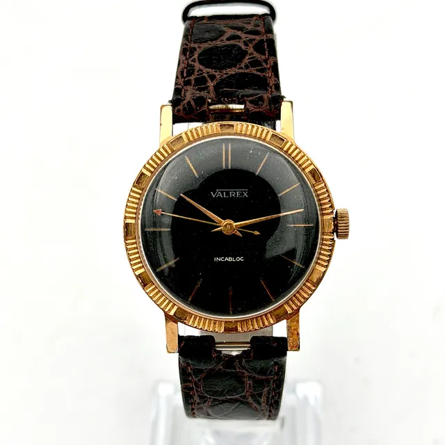 VALREX, armbandsur, 1960/70-tal, manuell, gulddoublé.