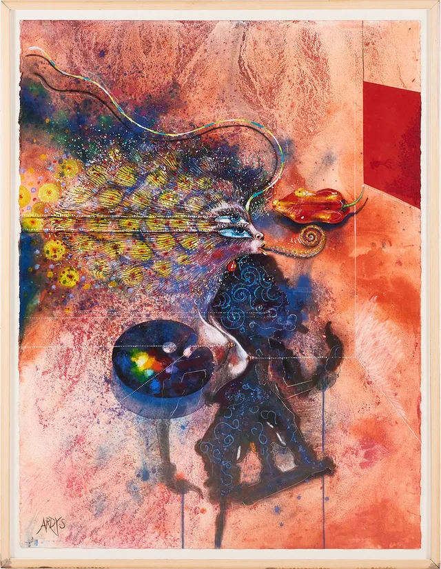 ARDY STRÜWER. "Paletdream + Shadow playfigure".