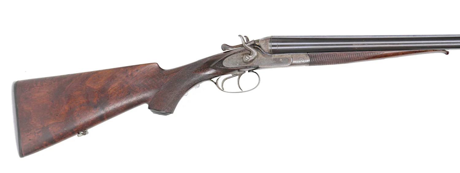 312. HAGELGEVÄR, svenskt, enkelskott, fabrikat Husqvarna, modell 103C, kaliber 12, tillv.nr 88106, se-nr SE0145746. — Shotguns — Walter Borg