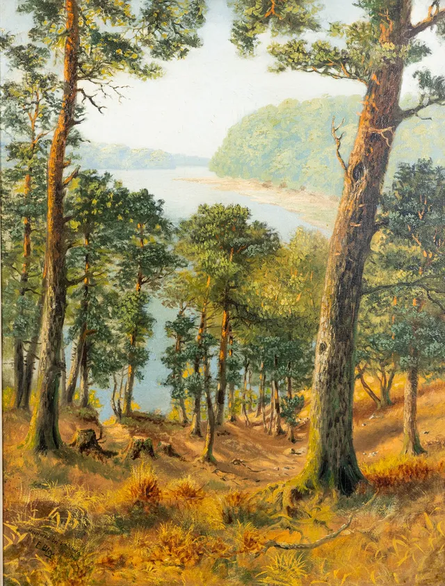 ERNST BLEY (20. JAHRHUNDERT). Havelwald bei Schildhorn.