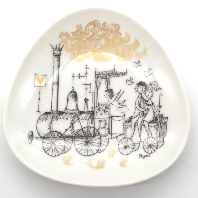 RAYMOND PEYNET. PORZELLAN SCHALE ROSENTHAL.