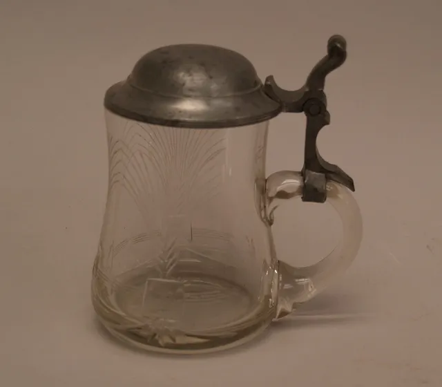 Jugendstil-BIERKRUG - um 1910.