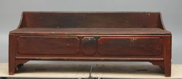 SOFFA/FÅLLBÄNK, allmoge, 1800-tal.