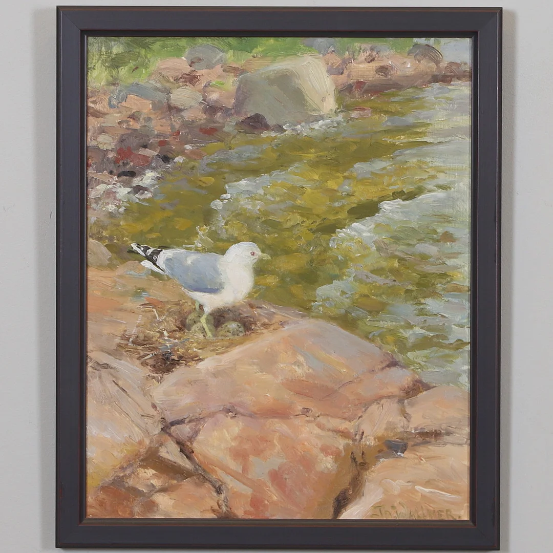 THURE WALLNER. olja på pannå, signerad. — Paintings — Gomér & Andersson Nyköping