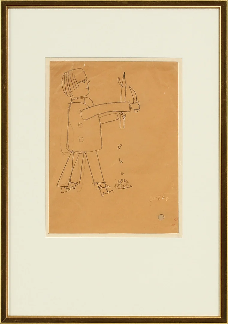 CARL KYLBERG. BLYERTS, 2 st, stämpelsignerade i relief. — Paintings — Göteborgs Auktionsverk