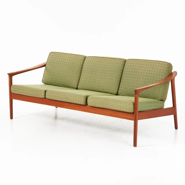 FOLKE OHLSSON. "Monterey", soffa, Svenska Möbelfabrikerna Bodafors, 1960-tal, stomme i teak.