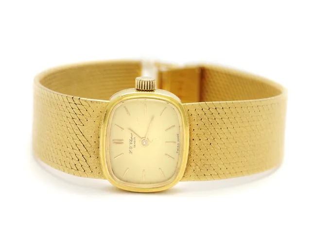 Chopard damur 18K skadat glas 17,5cm br52g i ask