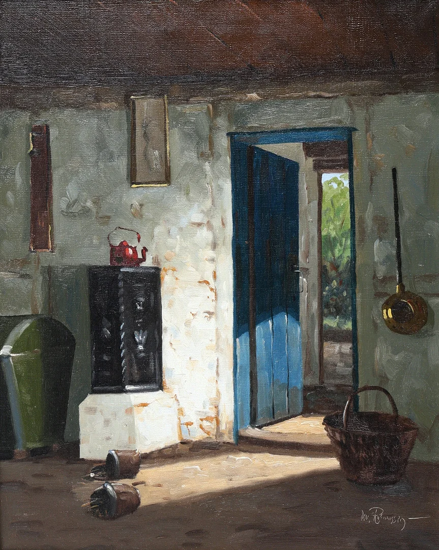 OSVALD RASMUSSEN. Olja på duk, signerad. — Paintings — Gomér & Andersson Jönköping