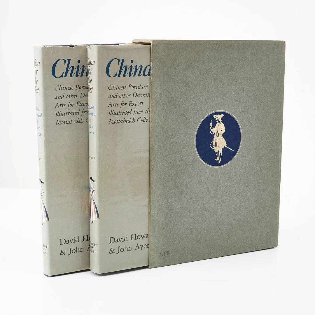 HOWARD, D. - AYERS, J. VOL I-II, China for the West, Chinese Porcelain and Other Decorative Arts for Export, Sotheby Parke Bernet, London, 1978. With box. — Books — Stockholms Auktionsverk Magasin 5