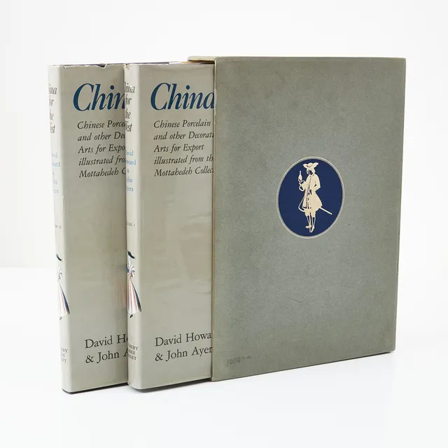 HOWARD, D. - AYERS, J. VOL I-II, China for the West, Chinese Porcelain and Other Decorative Arts for Export, Sotheby Parke Bernet, London, 1978. With box.