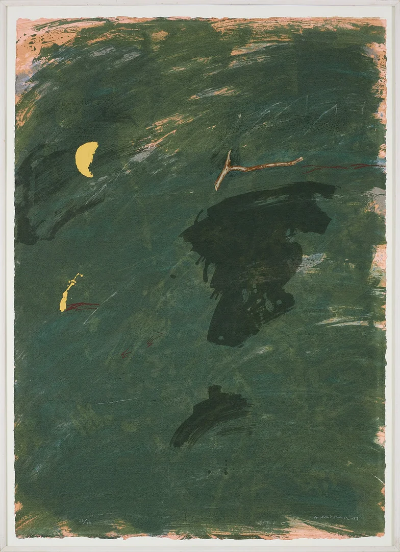 LENNART ASCHENBRENNER. Litografi, signerad Aschenbrenner, daterad -89, numrerad 26/70. — Engravings & Prints — Stockholms Auktionsverk Sickla