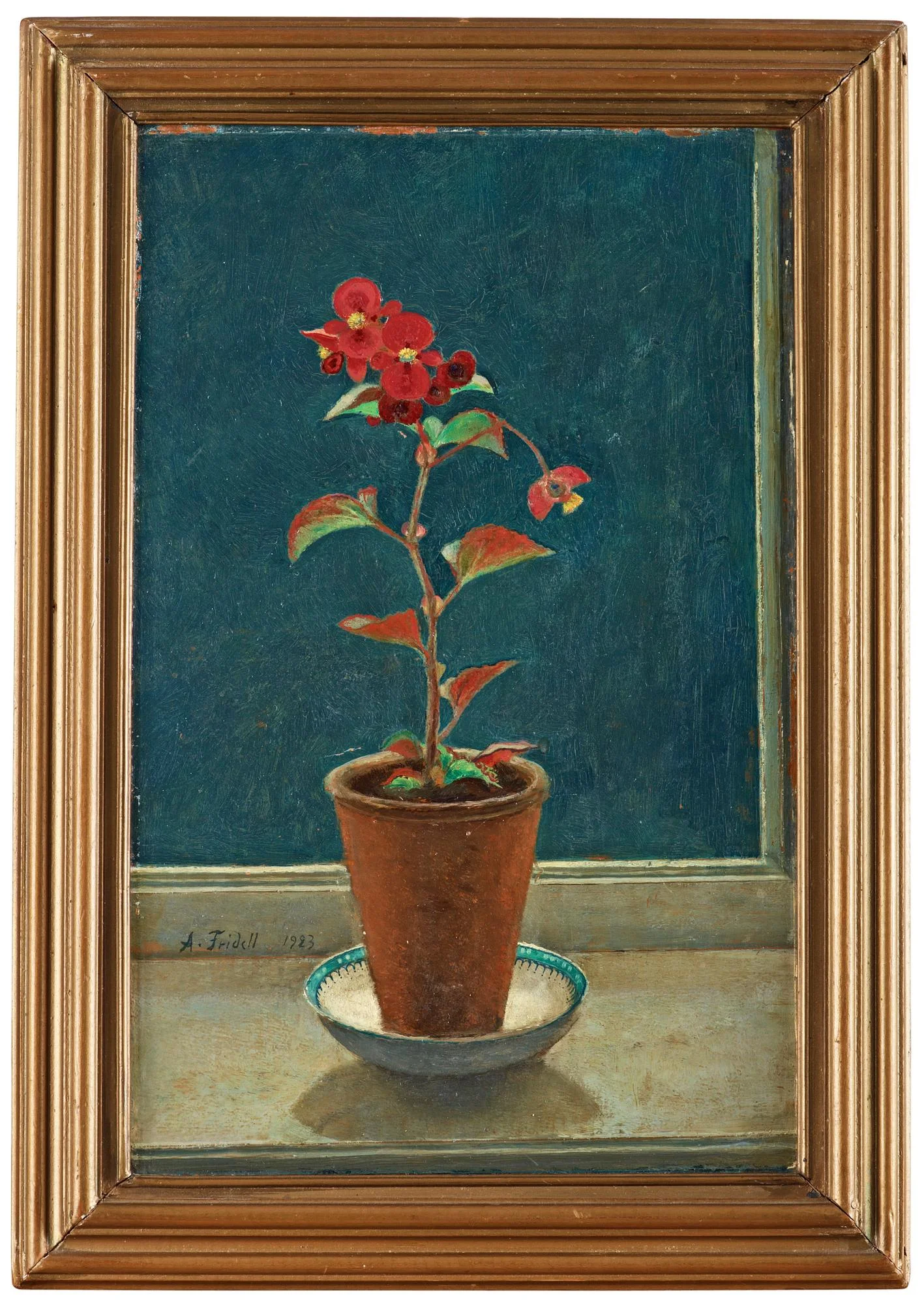 Axel Fridell, Isblomma i kruka. — Bukowskis