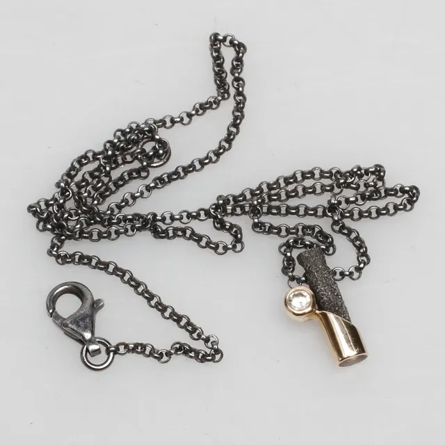 HALSSMYCKE, silver, 1900/2000-tal.