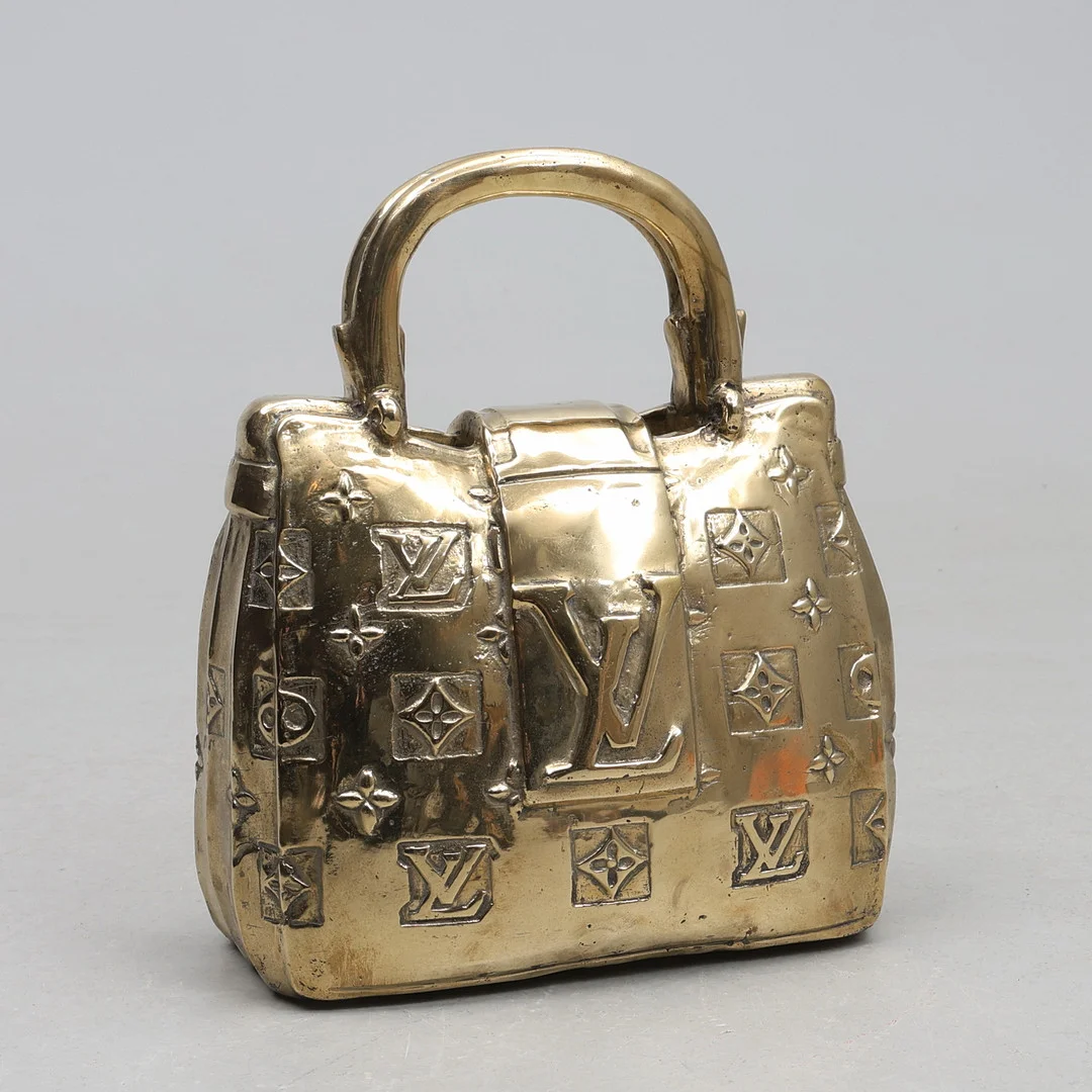LARS TUNEBO. Skulptur, ”27 Kilos of LV”, polerad brons, signerad, numrerad 4/6. — Sculptures & Bronzes — Gomér & Andersson Jönköping