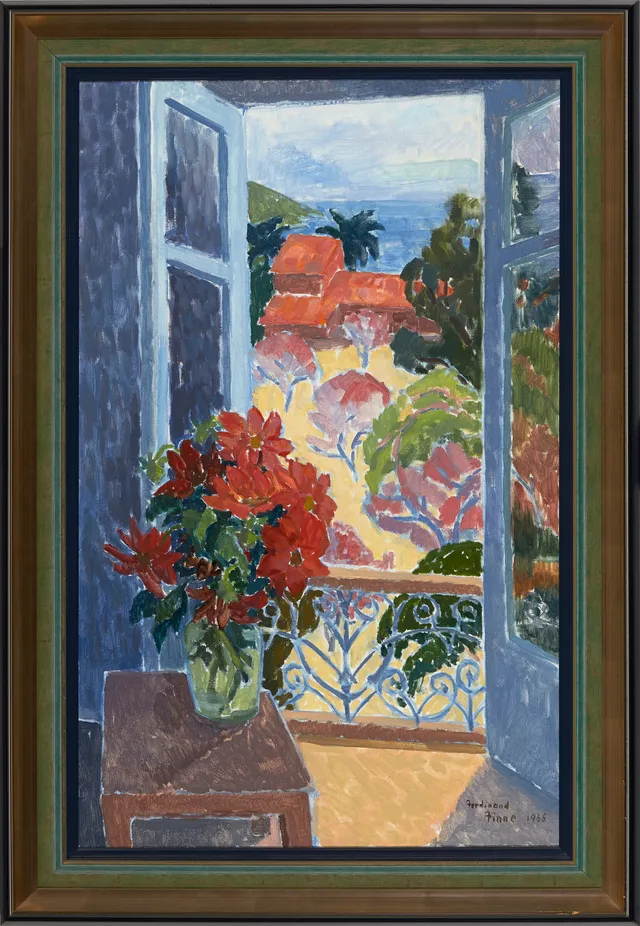 Finne, Ferdinand — "Mitt vindu i Vence" 1965