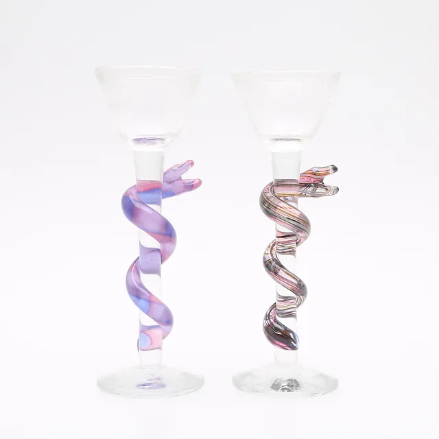SNAPSGLAS, 2 ST, Ulrica Hydman Vallien, Boda Ateljé, nr 9003.